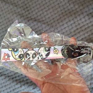 2 pack of  keychain's dragon Ball z and power puff girls